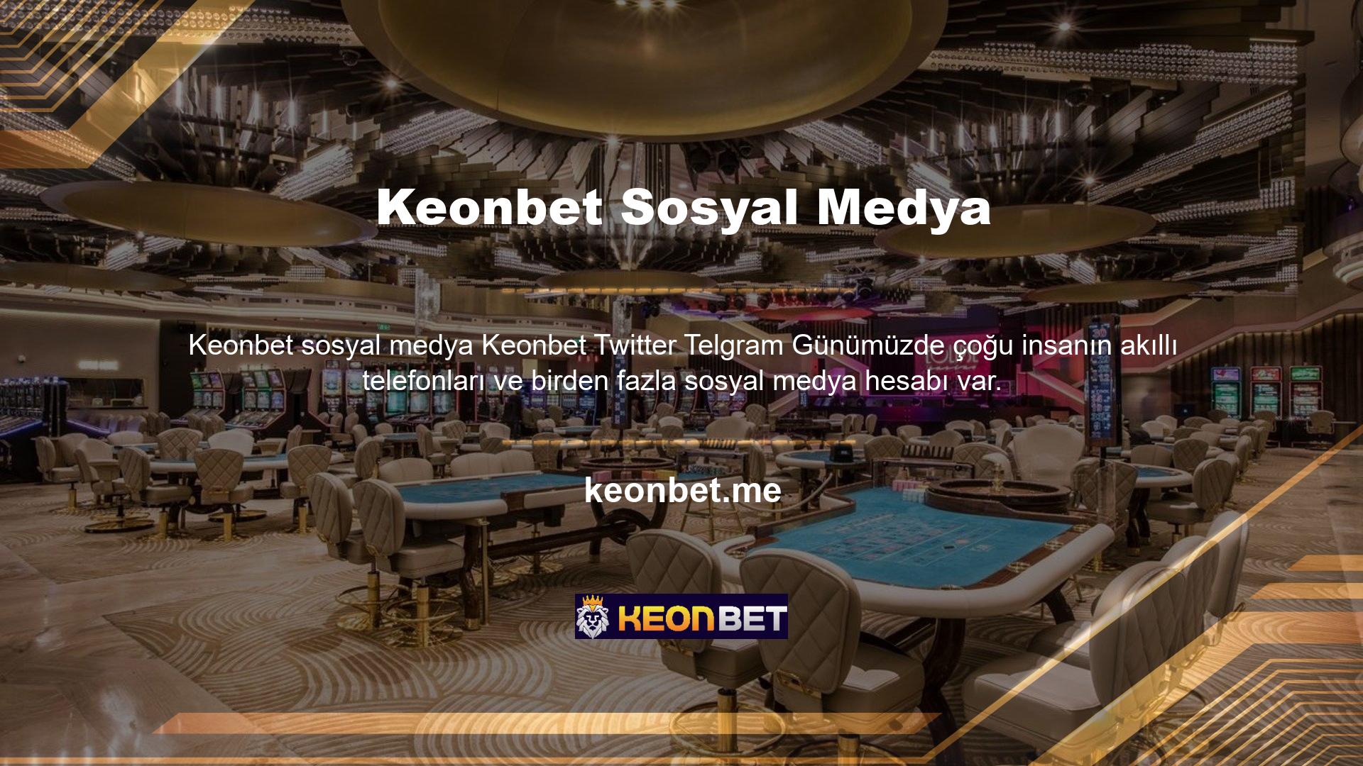 Bu sosyal medya hesapları Twitter ve telgrafı içerir